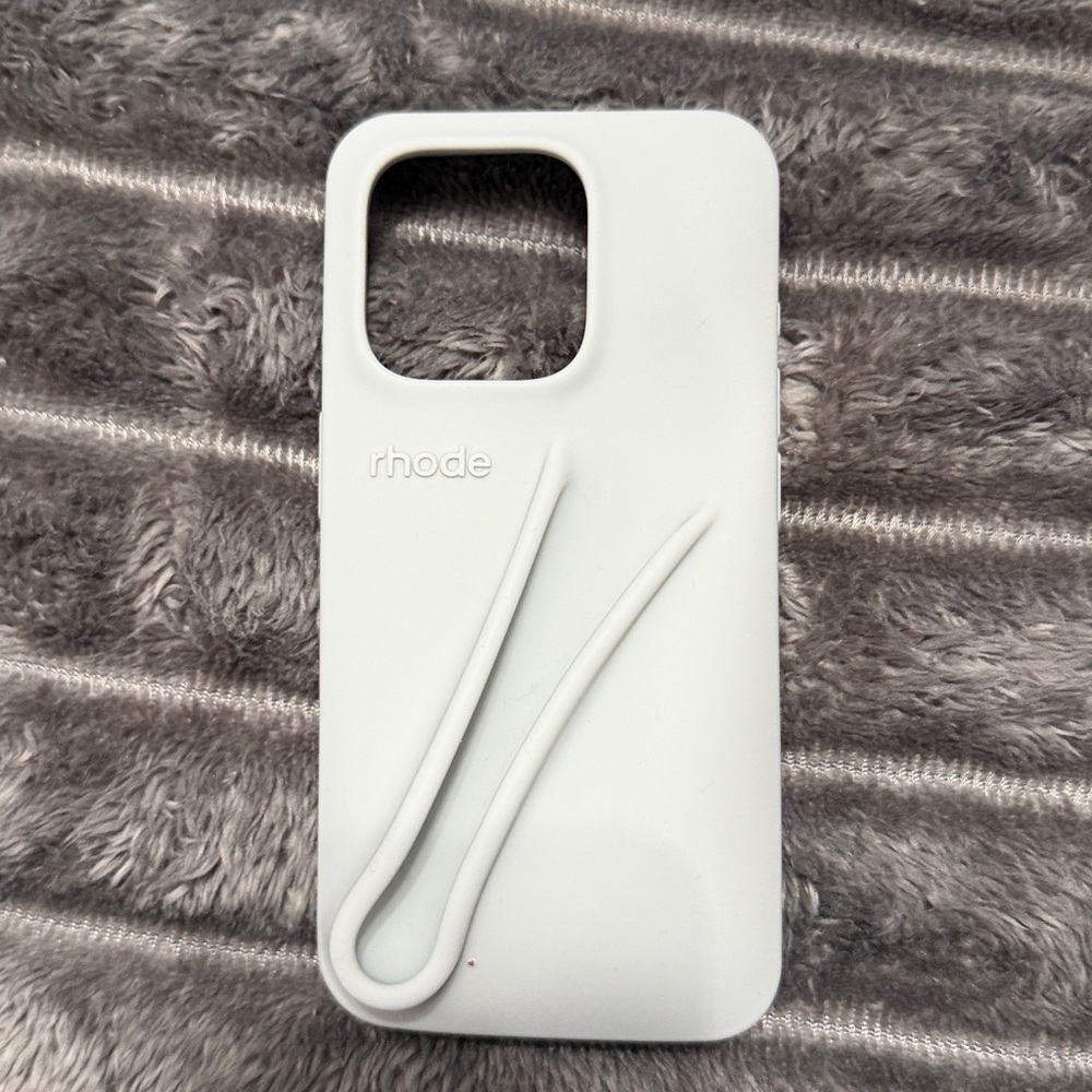 RHODE Soft White Phone Case